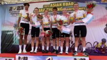 Казахстанские велогонщики завоевали четыре золота на Чемпионате Азии по велоспорту на шоссе