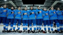 <p>Молодежная сборная Казахстана обыграла Словению на чемпионате мира по хоккею с шайбой</p>