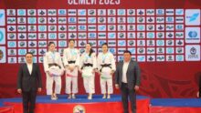 <p> Юные дзюдоисты Сими борются за путевки на чемпионаты Азии и мира </p>