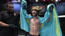 <p>Казахстанец Сергей Морозов выиграл третий бой UFC (видео)</p>