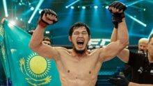 <p> Даурен Эрмеков: Было бы здорово побороться в Bellator </p>