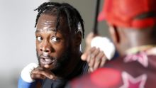 <p>Deontay Wilder: В супертяжелом дивизионе я все еще большая рыба.</p>