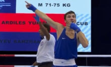 Казахстанский боксер Санжар-Али Бегалиев блистает на молодежном чемпионате мира-2024 в Будве