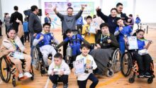 <p> Паралимпийский чемпионат по бочче прошел в Астане </p>