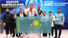 Казахстанские тяжелоатлеты показали высокие результаты на чемпионате Азии в Чинджу
