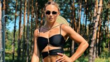 Дарья Билодид, звезда дзюдо, показала себя в элегантном купальнике