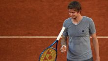 <p>Александр Бублик продвигается ко второму раунду парижского этапа тура ATP.</p>