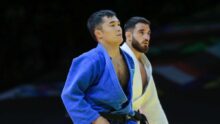 Магжан Шамшадин становится чемпионом Grand Slam по дзюдо в Астане
