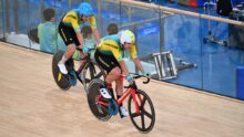 Азиада-2022: Казахстанские велогонщики завоевывают первую медаль в трековых гонках