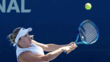 <p> Юлия Путинцева проиграла в полуфинале теннисного турнира ATP </p>
