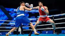 Баходир Джалолов обыграл Камшыбека Кункабаева в финале Азиатских игр по боксу