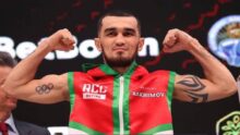 Боксер из Таджикистана Рахимов уступил в бою за статус претендента