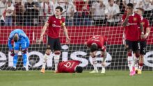 Разгромное поражение «Манчестер Юнайтед» от «Севильи» в Лиге Европы