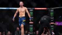 <p> Шаукат Рахманов досрочно победил Джеффа Нила на турнире UFC 285 </p>