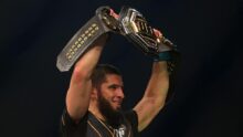 <p>Ислам Махачев стал чемпионом UFC</p>