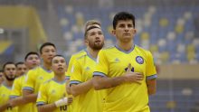 <p>Национальная команда Futsal в Казахстане выигрывает отборочный чемпионат мира по футболу 2024 года.</p>