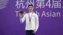 Диас Кенжебек привезет домой седьмое золото Азиатских Пара игр