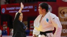 <p> Сборная Казахстана по дзюдо завершила чемпионат Большого шлема в Ташкенте с двумя медалями </p>
