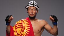 Исторический дебют кыргызского бойца в UFC завершился яркой победой (видео)