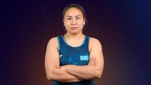 Казахстанская борец Анастасия Панасович завоевала бронзу на чемпионате Азии