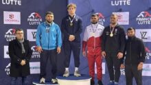 Казахстанские борцы вольного стиля завоевали три медали на Гран-при Франции