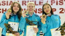 Казахстанские стрелки увеличивают медальный зачет на Азиатском чемпионате