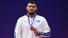 Казахстанский чемпион Азии обеспечил себе участие в Олимпиаде-2024 в греко-римской борьбе