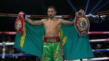 Непобедимый британский боксер готовится к бою с Жанибеком Алимханулы