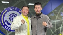 Спортивная встреча Головкина и Рахмонова на «Астана Арене»