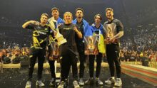 Украинская команда Natus Vincere становится чемпионом мира по CS2