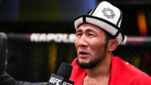 Успешное взвешивание первого кыргызского бойца в UFC перед его вторым боем