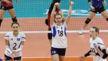 Волейболистки Казахстана пробились в «Финал четырех» на международном турнире